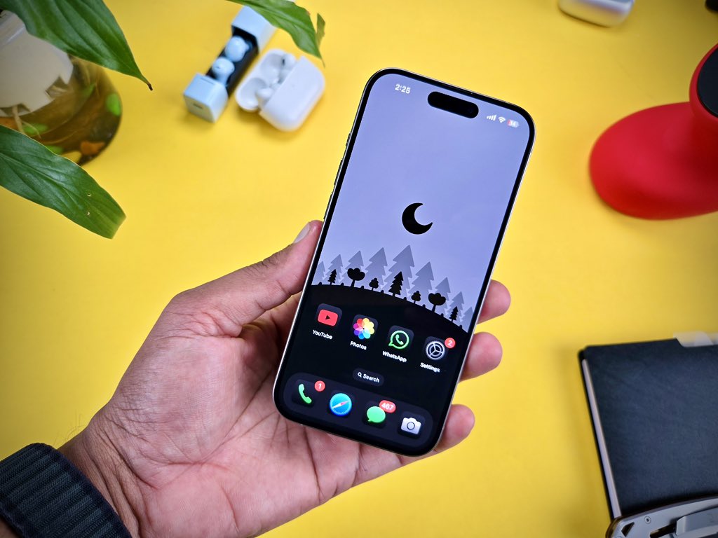 GyanTherapy's tweet image. iOS 18 Official 
Here is my Home screen Setup…..!