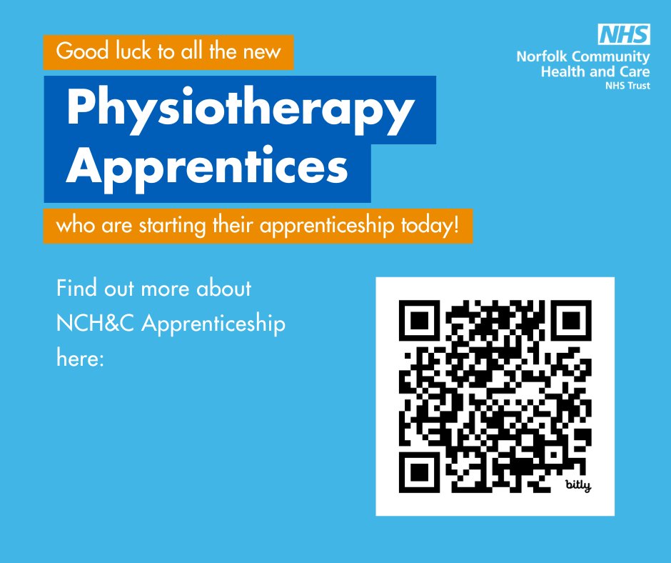Good luck to the 5 new Physiotherapy Apprentices from <a href="/NCHC_NHS/">NCH&C</a> starting at <a href="/UEL_News/">Uni of East London</a> today. 

This is the start of a 4 year journey to becoming a registered Physiotherapist! 

#Apprenticeship #NHS