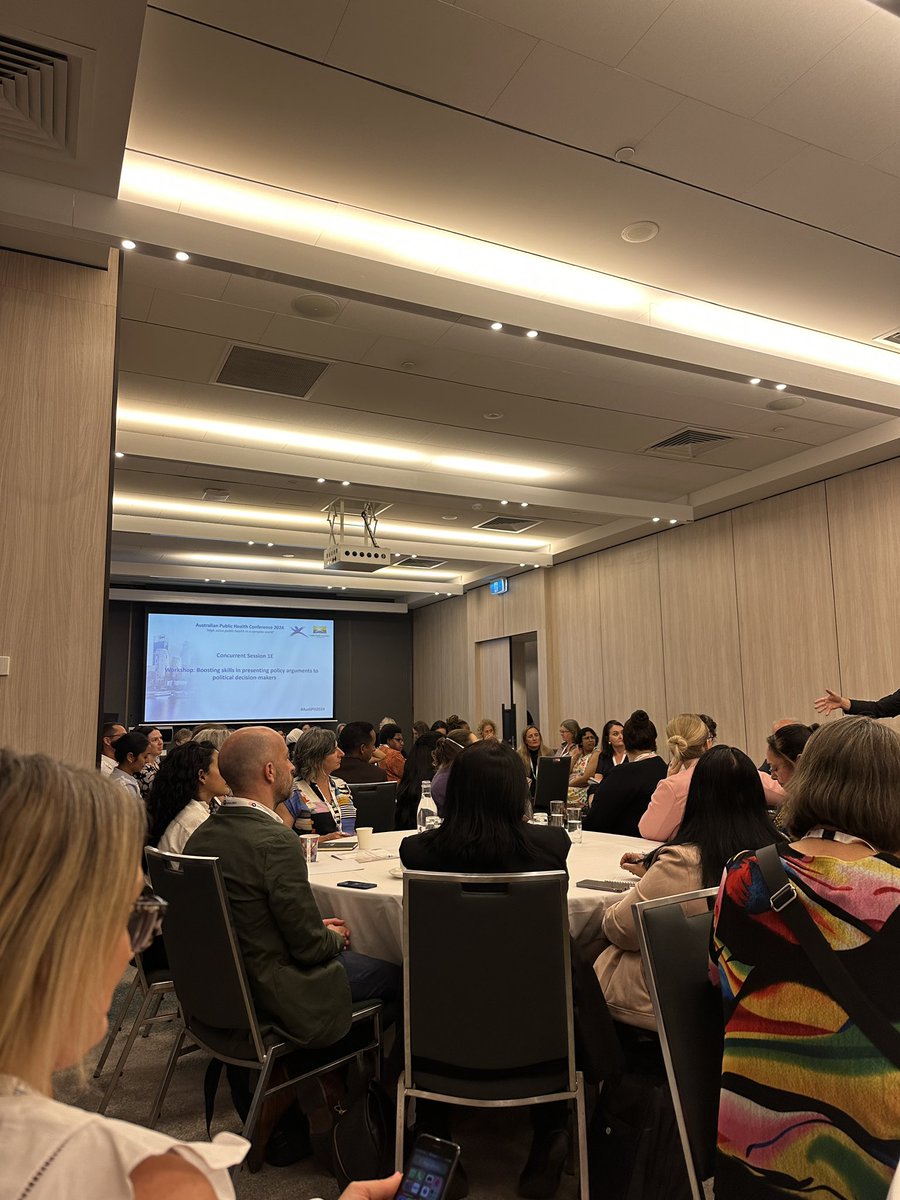 A great workshop on presenting policy arguments to decision makers #AustPH2024

My key learning: be ready with the ‘what’, but also the ‘how’