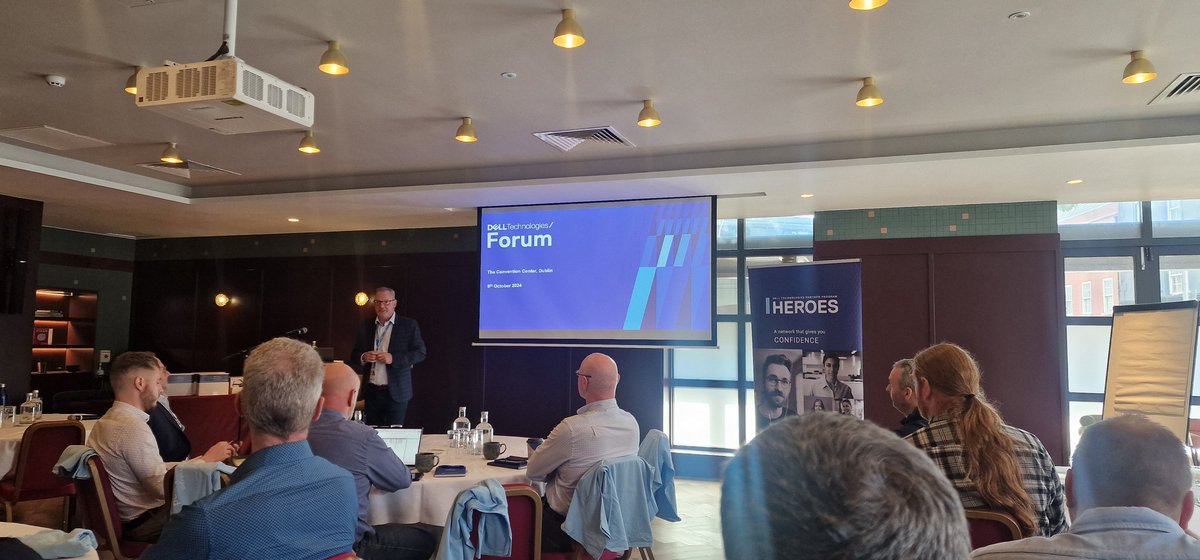 wilkitwizard's tweet photo. Dell Heroes event kicking off at The Alex Hotel, Dublin. Lots of exciting stuff on the agenda https://t.co/wA99Fx7hBd