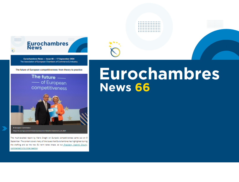 Eurochambres (@eurochambres) on Twitter photo Eurochambres News 66 is out:
- #DraghiReport
- <a href="/EU4BCC/">EU4Business: Connecting Companies</a> Study Visit @eu_near
- #PackageTravelDirective position
- <a href="/EulepEU/">EULEP - European Learning Platform</a> #WorldSkills
- <a href="/camarascomercio/">Cámara de España</a> event in Brussels
- #ConnectingChambers Save the date
- B2B Matchmaking 22/10/24
➡bit.ly/ECHNews66 Eurochambres News 66 is out:
- #DraghiReport
- <a href="/EU4BCC/">EU4Business: Connecting Companies</a> Study Visit @eu_near
- #PackageTravelDirective position
- <a href="/EulepEU/">EULEP - European Learning Platform</a> #WorldSkills
- <a href="/camarascomercio/">Cámara de España</a> event in Brussels
- #ConnectingChambers Save the date
- B2B Matchmaking 22/10/24
➡bit.ly/ECHNews66