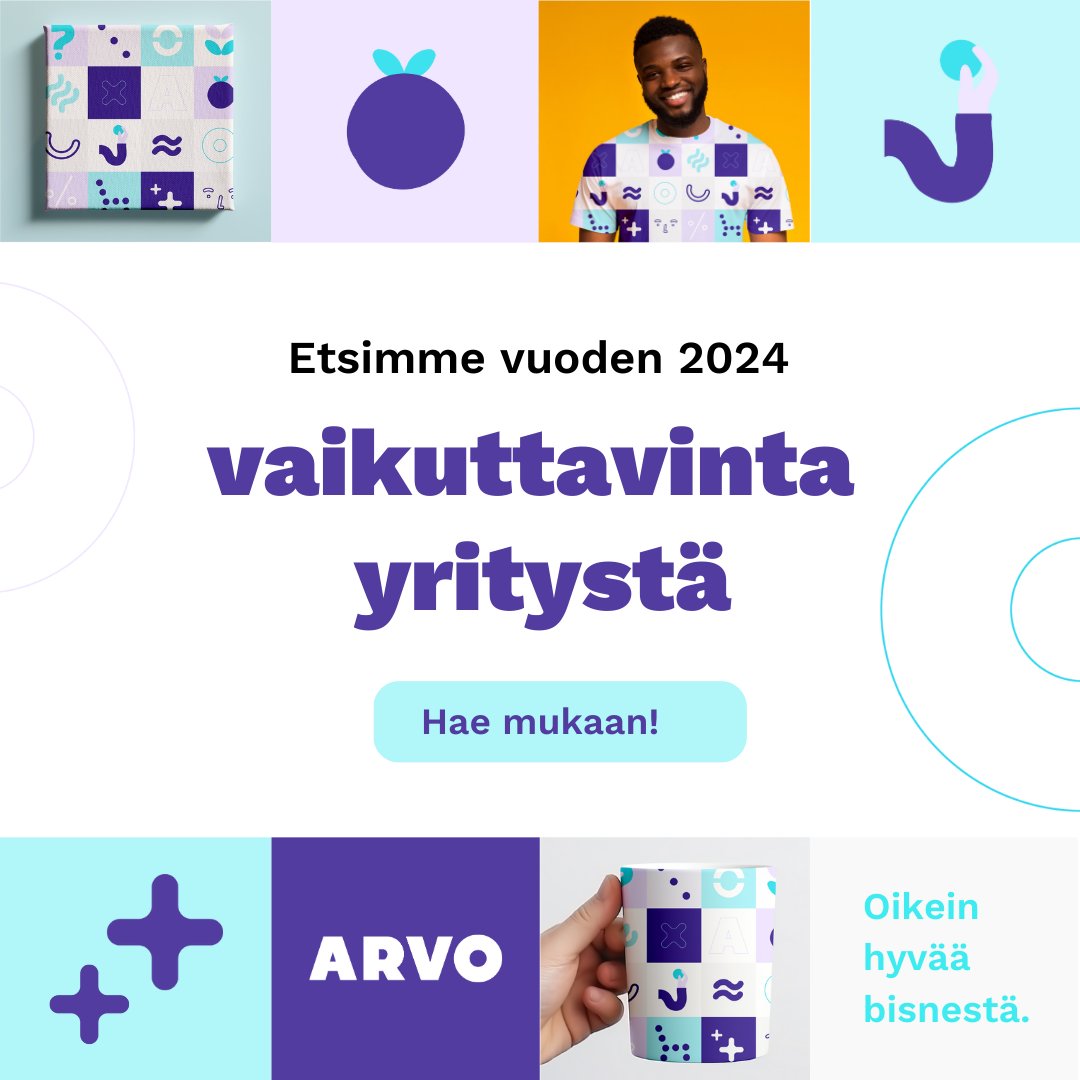 🔎 Haussa vuoden 2024 #Vaikuttavinyritys! 🔎

Jos yrityksesi ratkaisee jotakin yhteiskunnallista haastetta, esimerkiksi edistää hyvinvointia tai osallisuutta tai tekee työtä ympäristön hyväksi, tutustu ja hae mukaan! 👇

arvoliitto.fi/ajankohtaista/…

#vaikuttavuus #vastuullisuus