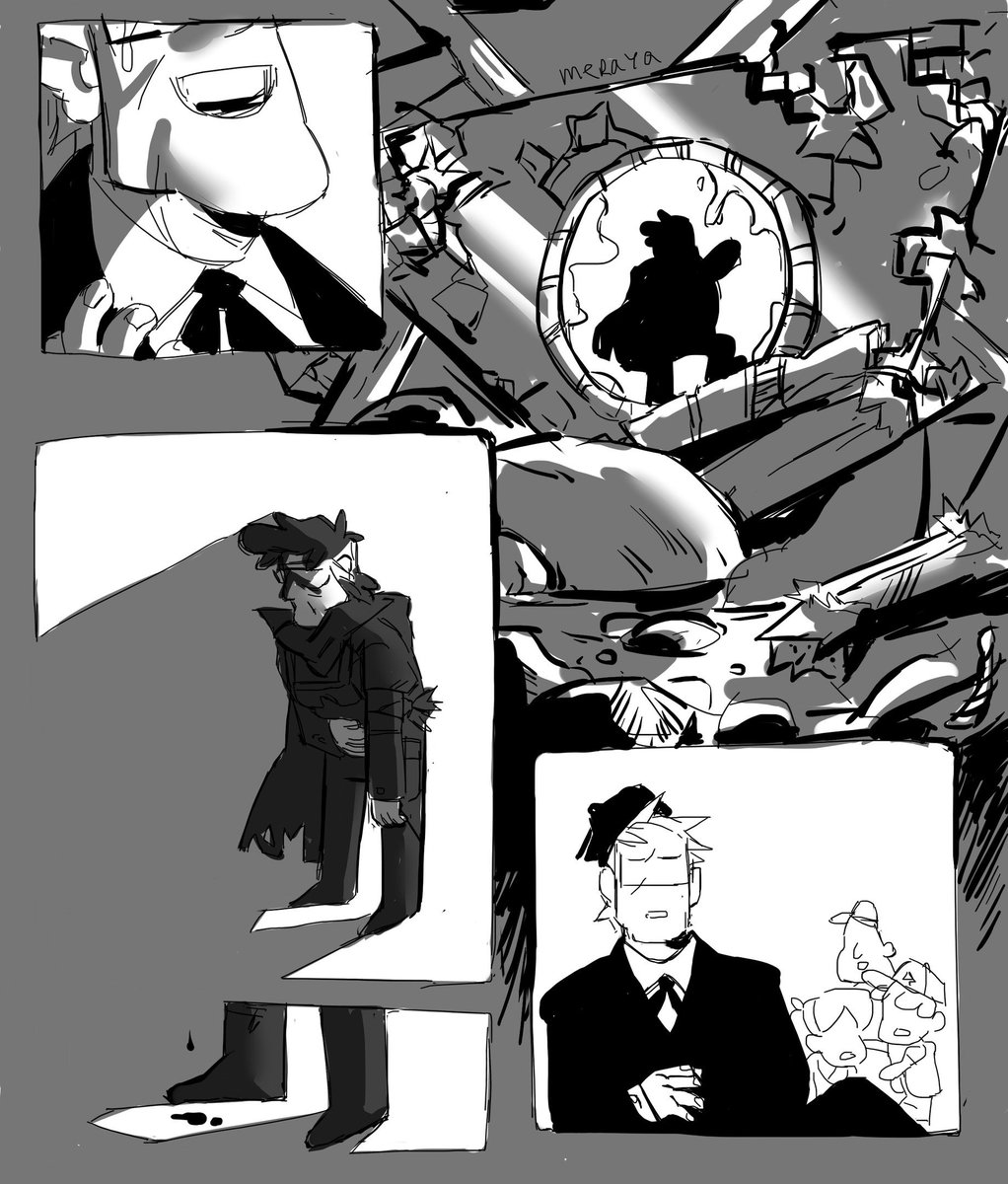 StanCoPin's tweet photo. #gravityfalls #stanpines #fordpines 
TW: BLOOD https://t.co/BoG1fFxDRu
