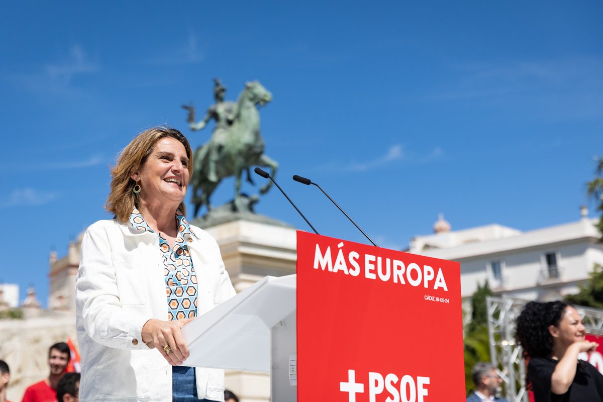 El PSOE estará presente en las decisiones de la <a href="/EU_Commission/">European Commission</a> con <a href="/Teresaribera/">Teresa Ribera</a> como comisaria de Competencia y Transición Verde y Social.

¡Enhorabuena, Teresa! Eres un gran ejemplo de trabajo y esfuerzo para las y los ciudadanos europeos.