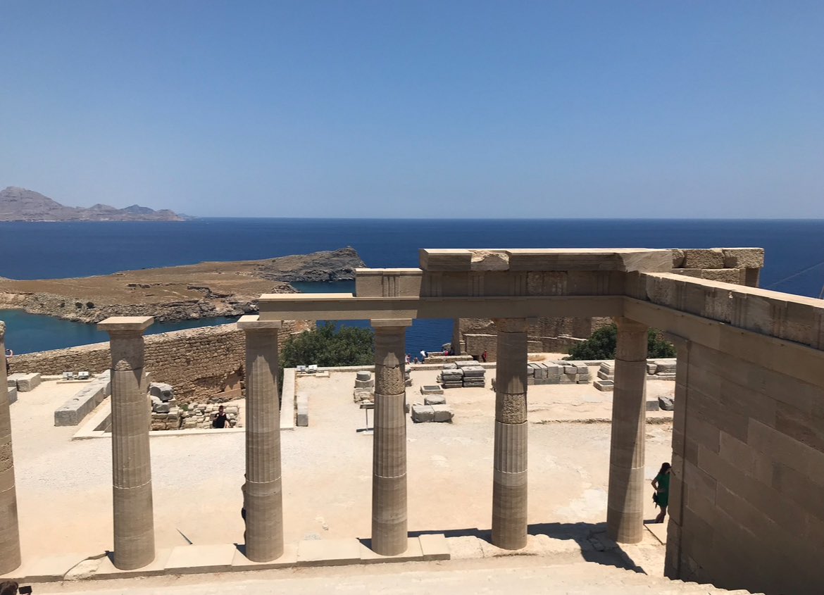 2 Acropoleis (yes, I had to Google the plural of Acropolis, it ain’t a common word round our way) in 2 weeks. The ancient Greeks certainly weren’t shy of a hillside path. They must have been built like mountain goats, not at all like me 🥵

Last day in beautiful 🇬🇷