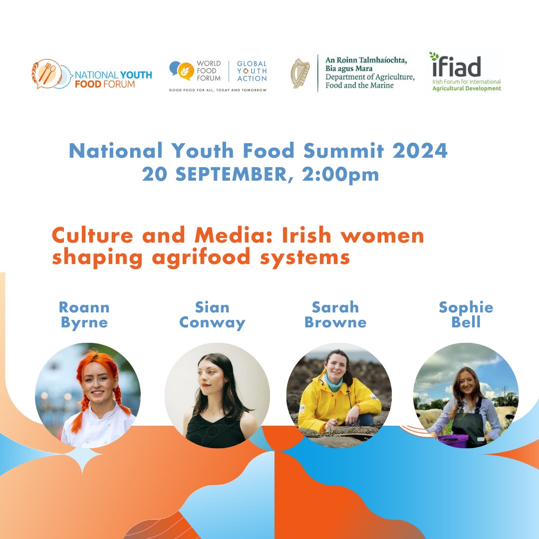 We have great panelists lined up for National Youth Food Summit on 20th September <a href="/AirfieldEstate/">Airfield Estate</a> 
Register here eventbrite.ie/e/national-you… 
#GoodFoodForAll
