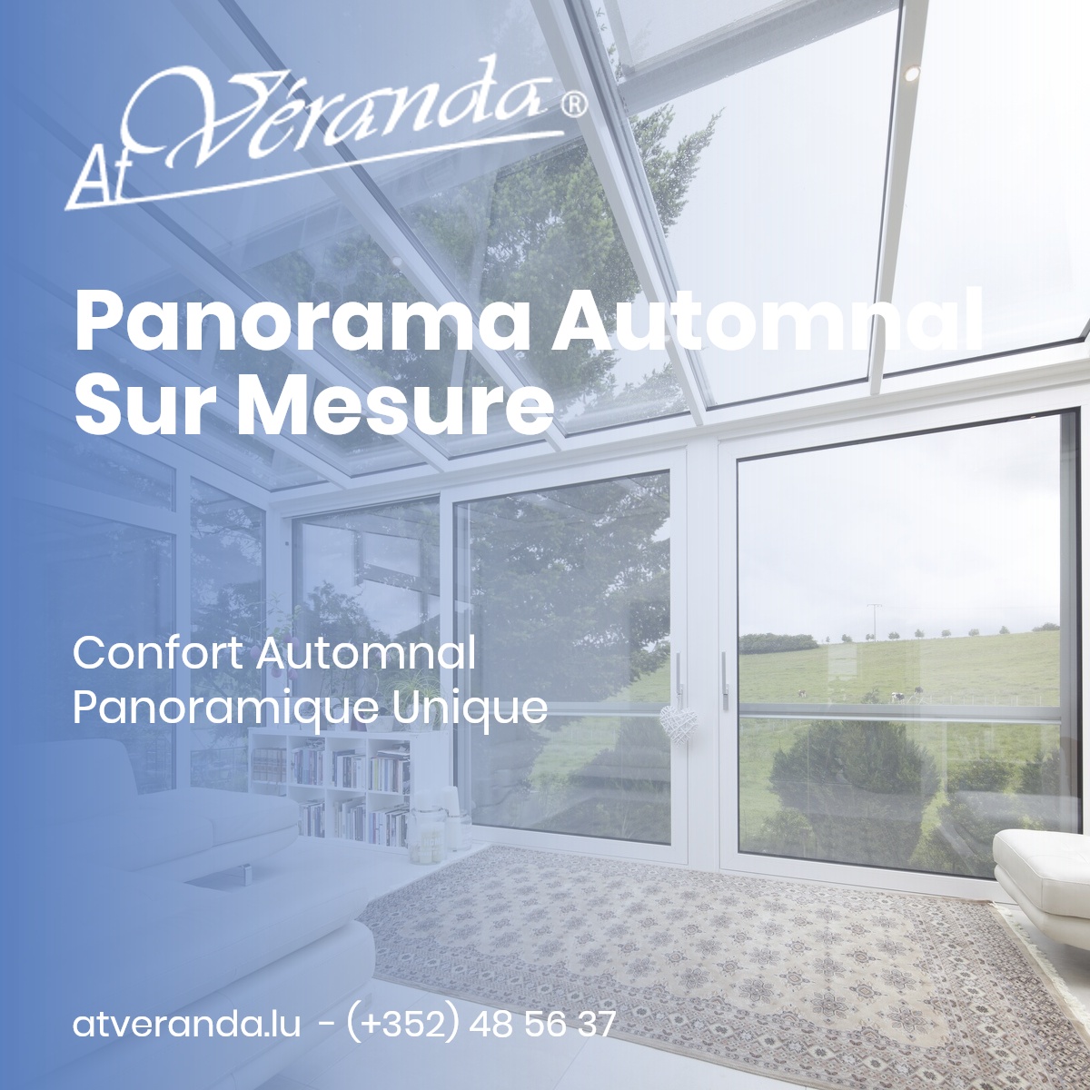 atverandalux's tweet image. L&apos;automne ✨, votre véranda At Véranda devient un cocon de confort. Profitez des couleurs saisonnières, au chaud, toute l&apos;année! 🍂🏡 #AutomneChezSoi #VerandaLuxury #ConfortAutomnal