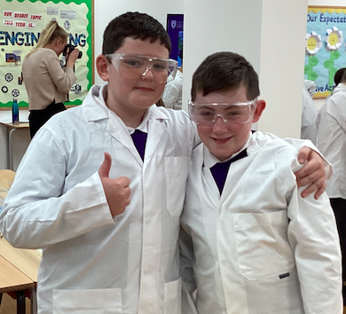 NCPS_Year6's tweet photo. USA class have become scientists this afternoon at intoUniversity and have all participated in an experiment to check the density of salt in water. We have discovered that the more salt is in the water, the heavier it is and this happens in the oceans! https://t.co/KFrFzgQaFt