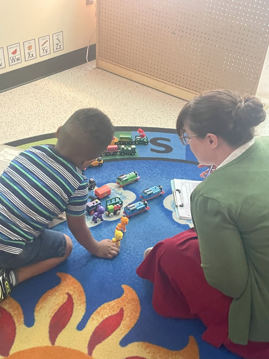 GernerCenter's tweet image. It is always exciting to see how our adults join in on play with the children. Play is purposeful. Play is productive. Play IS the work for young children.