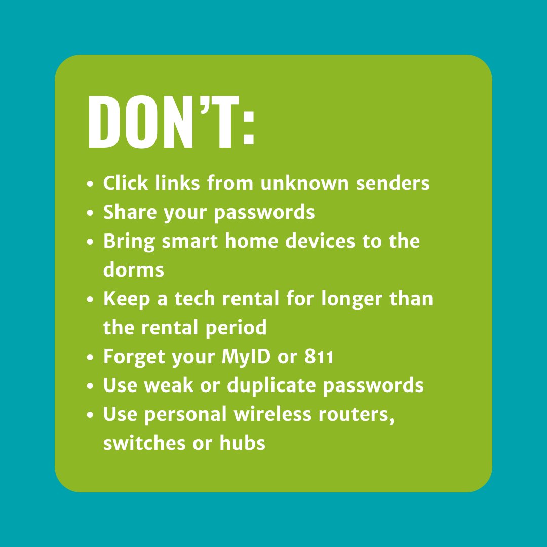 uga_eits's tweet image. The Do&apos;s and Don&apos;ts of Tech @ UGA! #eits #uga