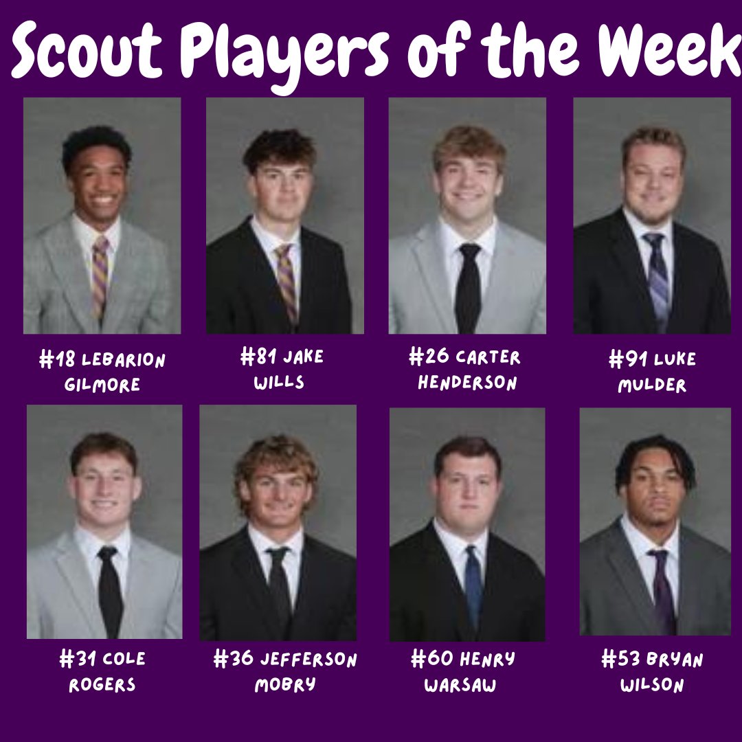 Maverick Football Scoop (@maverick_scoop) on Twitter photo Scout Team & Scout Bowl Players of the Week!
These young men stood out on the look teams last week as well as our second scout bowl yesterday, where the Offense won a big one to even the series at 1 a piece.
🤘😈 #FTB #MakeTheJourney
@lbgilmorejr10 <a href="/JakeWills_2/">Jake Wills</a> <a href="/CarterHendee26/">Carter Henderson</a> Scout Team & Scout Bowl Players of the Week!
These young men stood out on the look teams last week as well as our second scout bowl yesterday, where the Offense won a big one to even the series at 1 a piece.
🤘😈 #FTB #MakeTheJourney
@lbgilmorejr10 <a href="/JakeWills_2/">Jake Wills</a> <a href="/CarterHendee26/">Carter Henderson</a>
