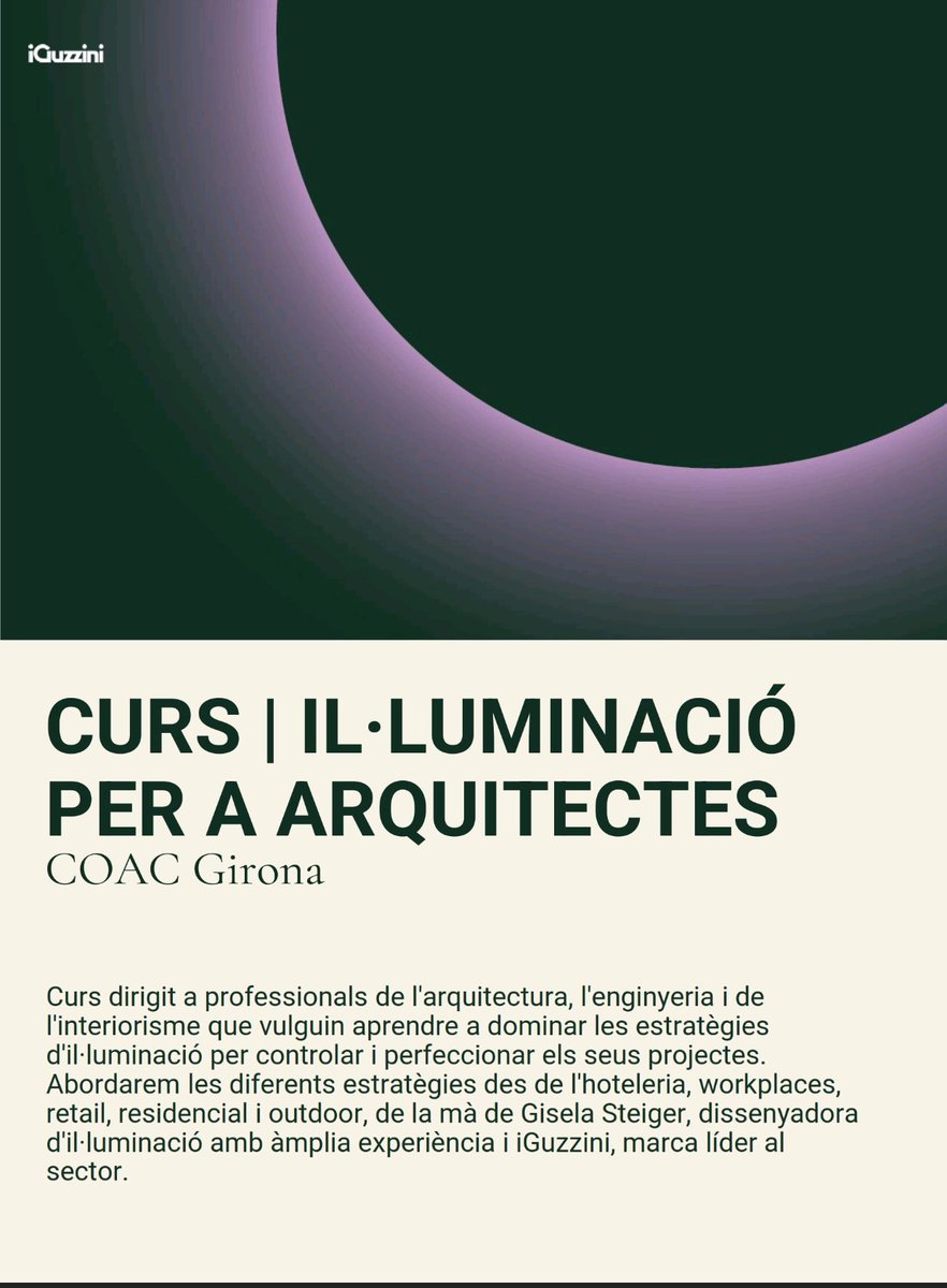 jmasmay's tweet image. #coacGirona #iguzzini