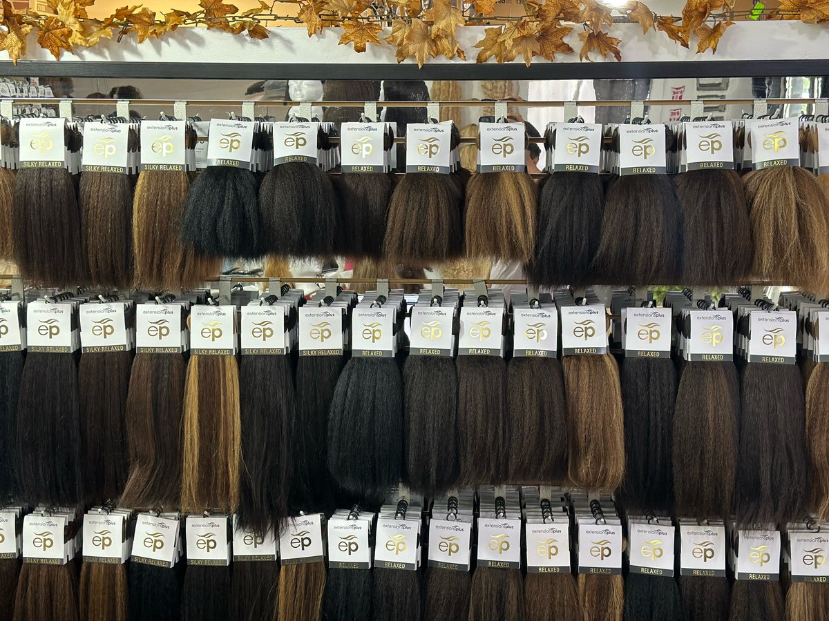 ExtensionsPlus's tweet image. Shop our Silky and Relaxed Texture hair!!