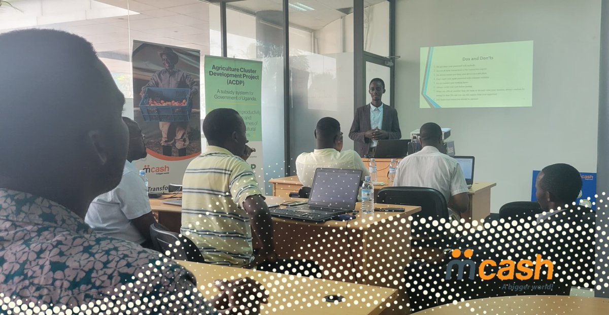 Mcashuganda's tweet photo. We had a productive and insightful session today at @Mcashuganda with the ToT partners from @digia_business, where we explored and expanded on our product range.
#AgencyBanking #EKYC #EKYB #MCashPay https://t.co/OFKNVGjgOQ