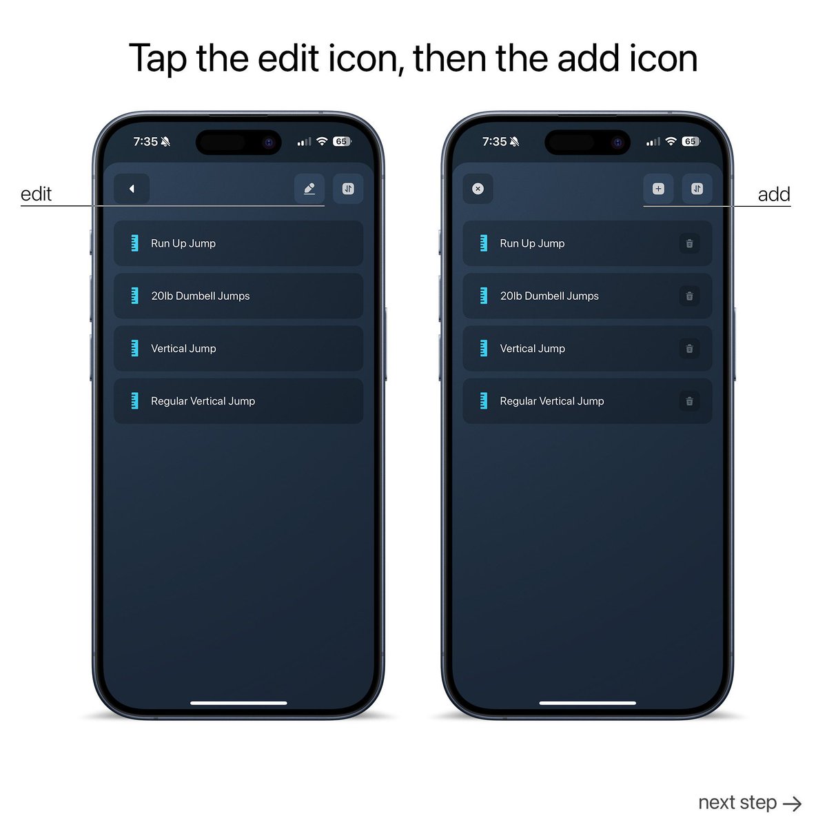 OVRPerformance's tweet image. Want to track progress with your own custom exercises? Create your own exercises and organize your data with OVR Connect! #MetricsMadeEasy