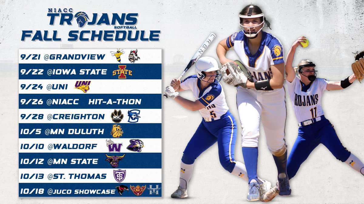 NIACC Trojan Softball tweet media
