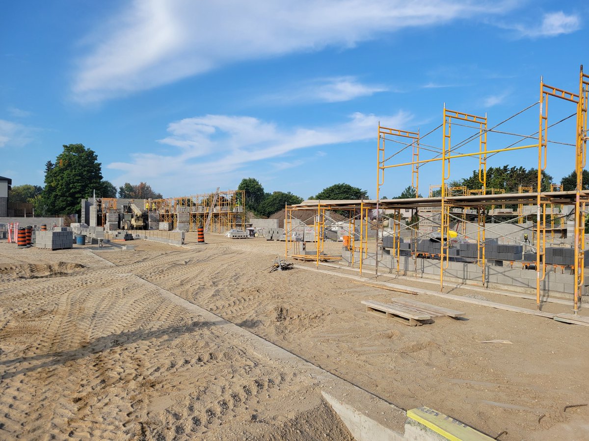 Anna Taylor (@annataylorwcdsb) on Twitter photo Footings and foundations are now complete at St. Patrick CES and Childcare site. Masonry crews are working hard as our precast concrete is arriving in a few weeks! <a href="/WCDSBFacilities/">WCDSBFacilityService</a> Footings and foundations are now complete at St. Patrick CES and Childcare site. Masonry crews are working hard as our precast concrete is arriving in a few weeks! <a href="/WCDSBFacilities/">WCDSBFacilityService</a>