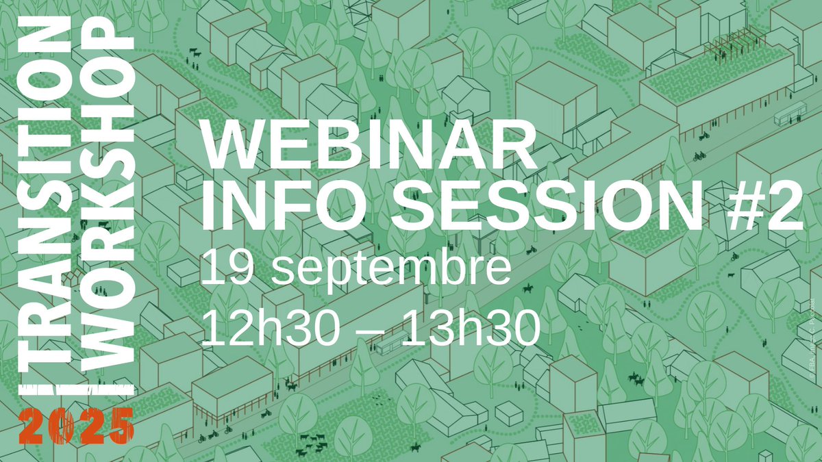 braillard_ch's tweet photo. #Architectes,#urbanistes et #paysagistes pour des villes en transition: venez nombreux! 🏡🌇
RDV ce jeudi pour la 2e Info Session pour poser vos questions sur le #transitionworkshop 2025.
▶️ https://t.co/orV66wCyua 
#formation #geneve #transitionecologique #enseignerlatransition https://t.co/VDCjCY3njE