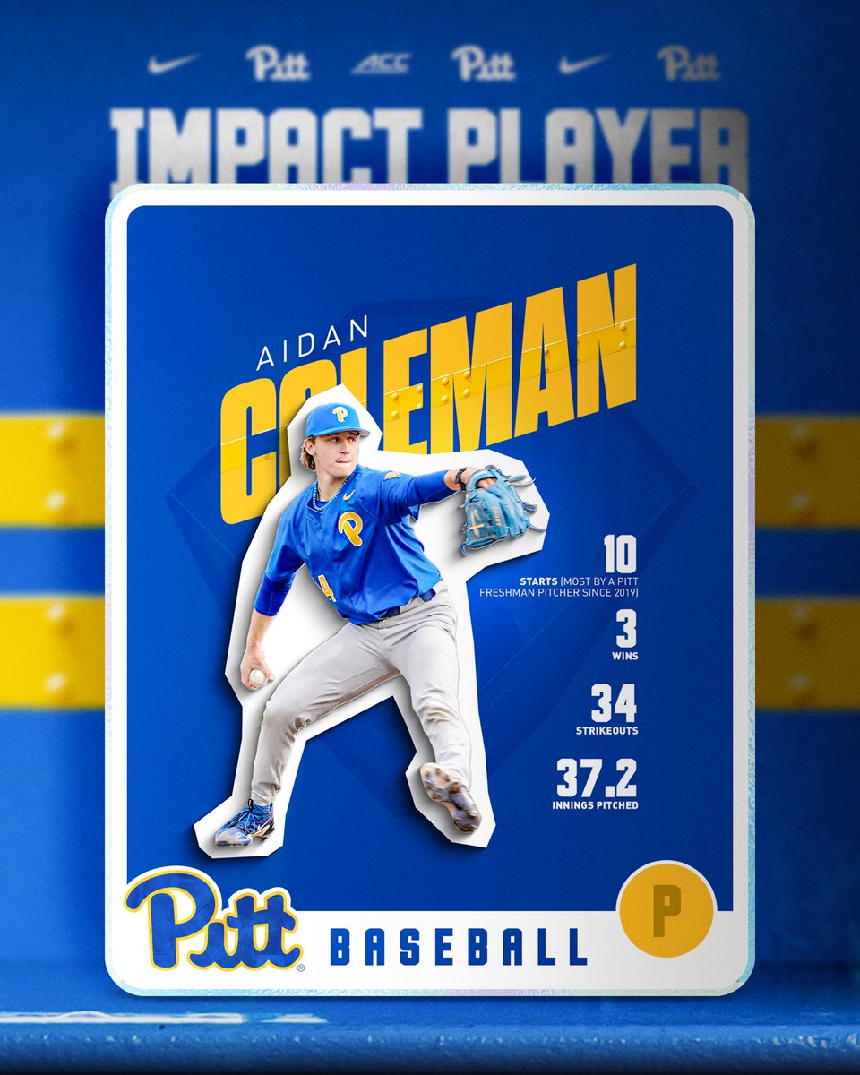 AC held it down as a true freshman 🫡

💥 <a href="/AidanColeman_24/">Aidan Coleman</a> 

#H2P