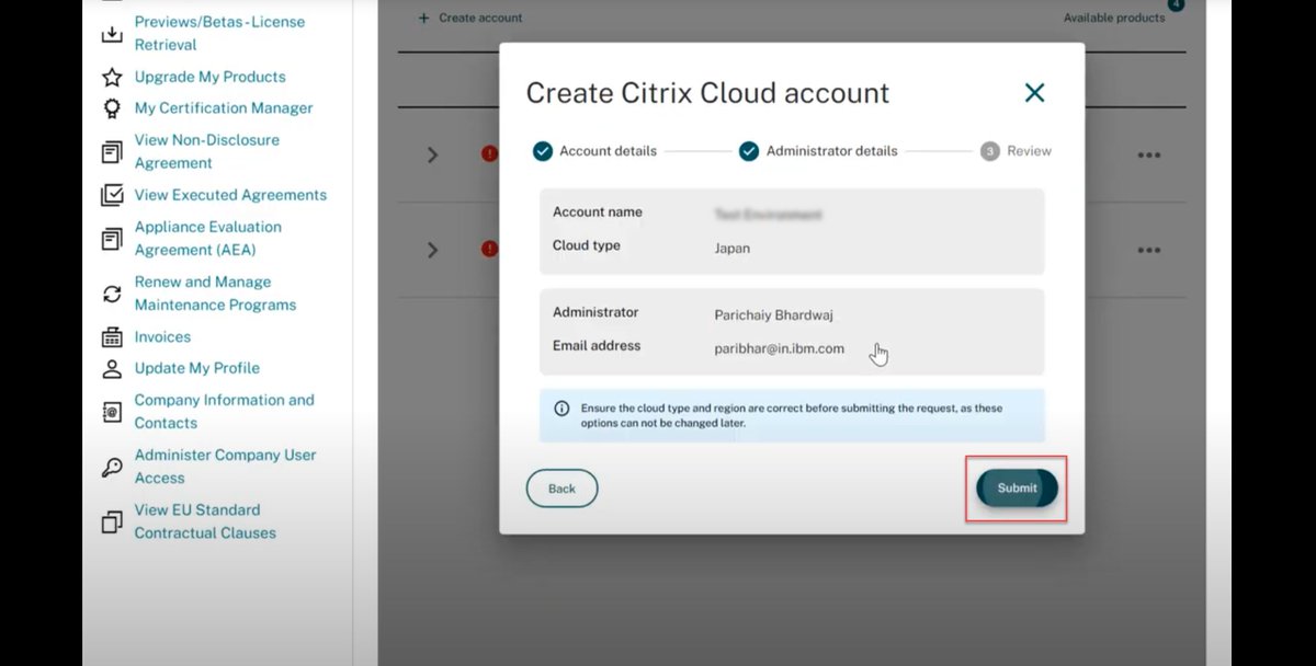 Citrix Customers can independently create new cloud tenants and manage licenses docs.citrix.com/en-us/citrix-c…