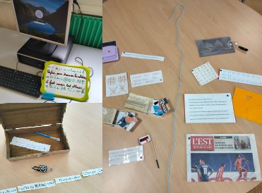 Aujourd'hui, scénario #Edubase #EscapeGame  n°3 <a href="/acbesancon/">Académie de Besançon</a> avec les 6e :
▶️ motivation, autonomie, collaboration
▶️ CDI comme outil de recherche de l’information

🔗 edubase.eduscol.education.fr/fiche/21532