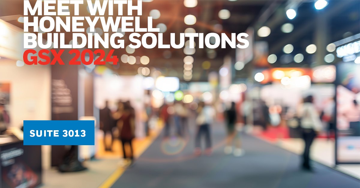 Honeywell Building Solutions will be at GSX Sept. 23-25. Schedule an appointment with our experts to discuss Honeywell Integrated Operations and learn more about the latest releases of Enterprise Buildings Integrator (EBI), DVM and CCS bit.ly/47zbstN