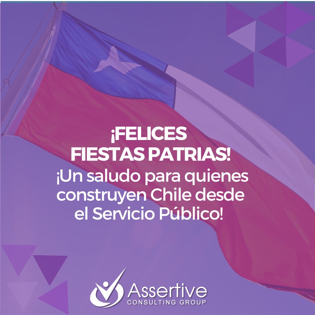 Assertive_CG's tweet image. Hoy celebramos a Chile con gratitud hacia quienes lo construyen cada día. Su trabajo en el servicio público es el reflejo de un país en movimiento.
¡A festejar con alegría nuestras fiestas patrias!
Sigamos juntos.
¡Viva Chile!