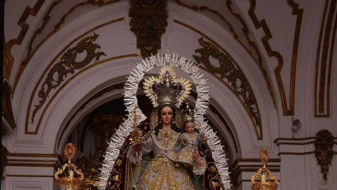 Horario o Itinerario Procesión Procesión de alabanza de la Virgen de los Remedios. Málaga 22 de Septiembre del 2024