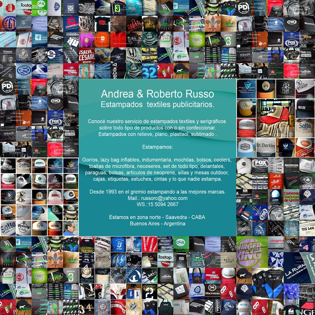 Estampados Textiles Publicitarios Roberto Russo (@robertorussorc) on Twitter photo 