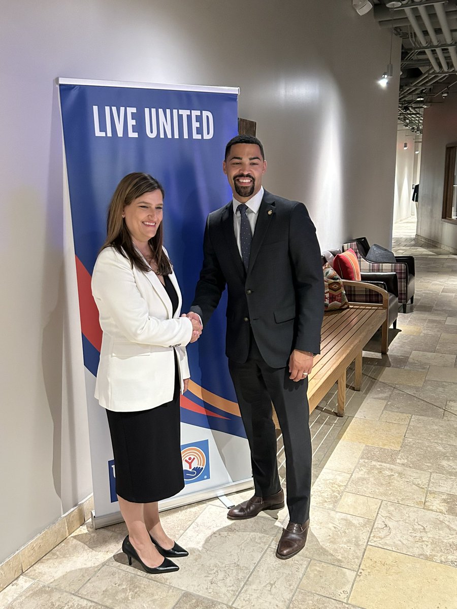 TreasRussell's tweet image. Thank you to the @unitedwaycwc for inviting me to speak at this year’s Impact Breakfast. Grateful for all the United Way does to help our neighbors connect with critical services. It’s our shared goal to get everyone in CT participating fully in our economy.