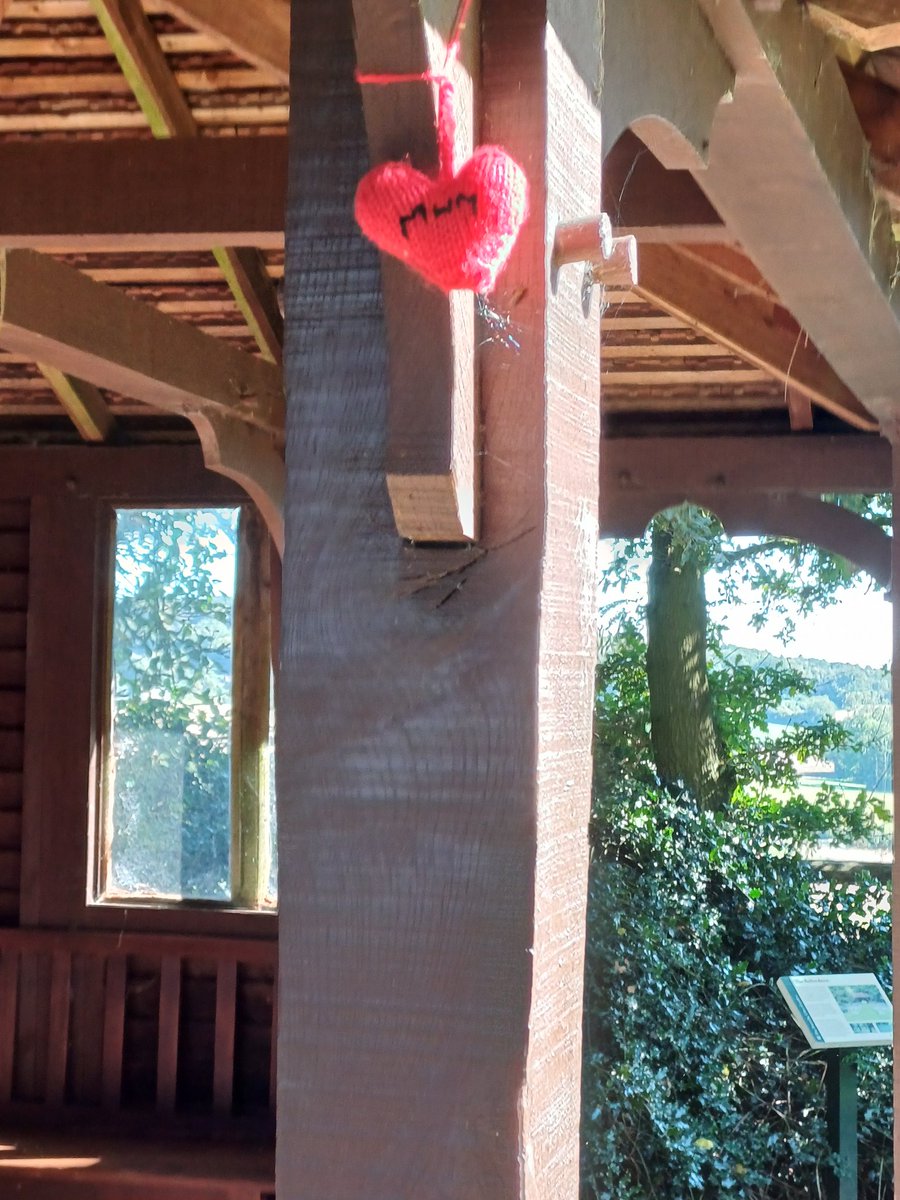 kendie's tweet image. A lovely afternoon at Dorothy Clive Gardens. I go to remember Mum. It's so peaceful and it is such a lovely day. The knitted heart I did for Mum is still there. #dorothyclivegardens #rememberingmum #gardens
