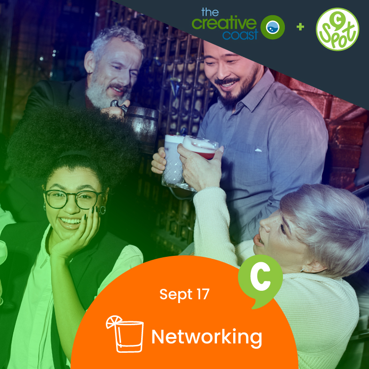 Today! Each month, cSpot and The Creative Coast team up to bring Savannah's creative community an evening of no-pressure networking with peers, colleagues, and potential clients. Join us this evening, September 17 at 5:30pm, at Bar Bubbly!
RSVP here: loom.ly/FO5u0sU