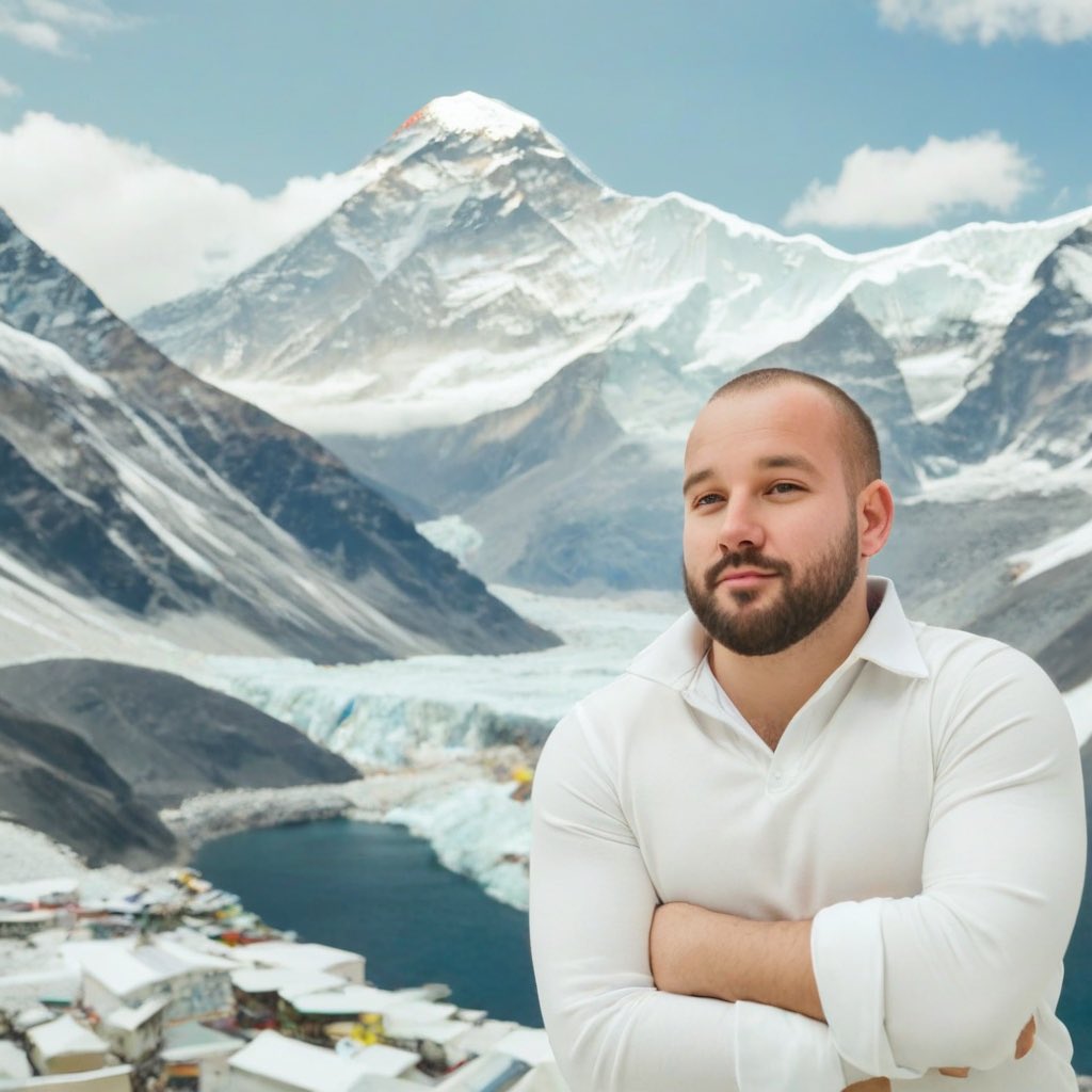jiefsourd's tweet photo. @vinceflibustier @regelegorila Bravo, la semaine prochaine, tu peux tester la pose devant poster d’Everest #Tasvu https://t.co/zFDM41xPMu