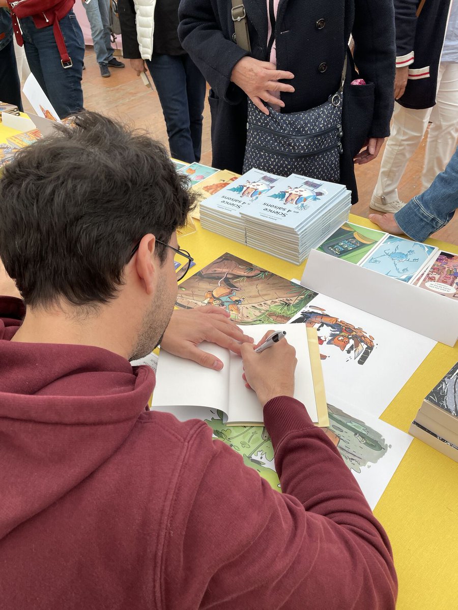 Antoine GUITTON (@antgtn) on Twitter photo 15/09/2024 : Journée de dédicaces 🖊 pour la #ScienceEn4Saisons 📚 <a href="/EDPSciences/">EDP Sciences</a> au salon #LivreSurLaPlace à Nancy. Un grand merci aux organisateurs pour cette belle journée !
<a href="/Labo_LEM3/">Laboratoire LEM3</a> <a href="/Univ_Lorraine/">Lorraine</a> <a href="/CNRS_Centre_Est/">CNRS Centre-Est</a>
<a href="/ENI_METZ/">ENIM - Ecole Nationale d'Ingénieurs de Metz</a> 15/09/2024 : Journée de dédicaces 🖊 pour la #ScienceEn4Saisons 📚 <a href="/EDPSciences/">EDP Sciences</a> au salon #LivreSurLaPlace à Nancy. Un grand merci aux organisateurs pour cette belle journée !
<a href="/Labo_LEM3/">Laboratoire LEM3</a> <a href="/Univ_Lorraine/">Lorraine</a> <a href="/CNRS_Centre_Est/">CNRS Centre-Est</a>
<a href="/ENI_METZ/">ENIM - Ecole Nationale d'Ingénieurs de Metz</a>