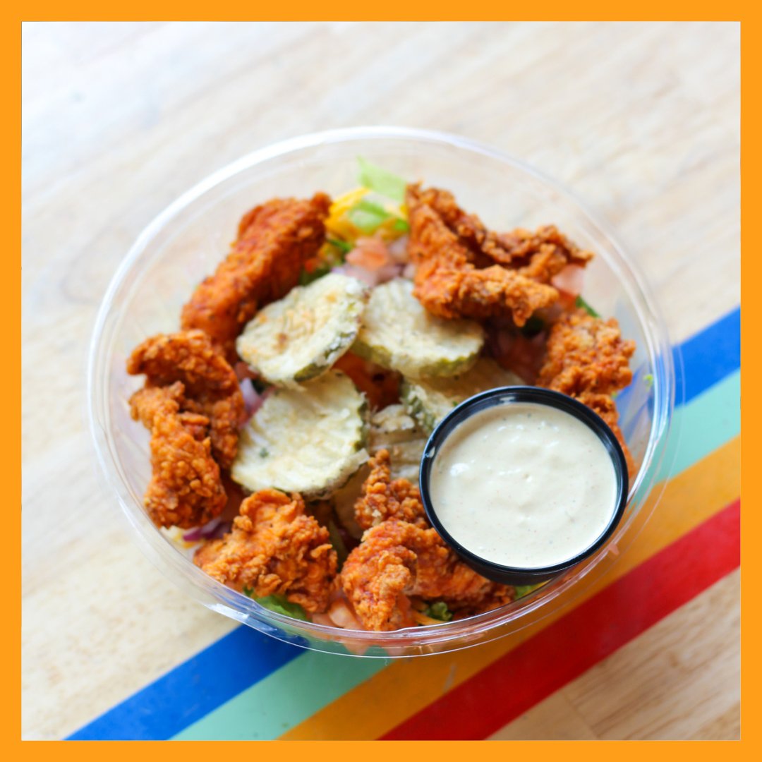 our MVPs are back — the Gameday Salad and Tailgate Burger are perfect for fueling up while cheering on your favorite teams! 💥📣