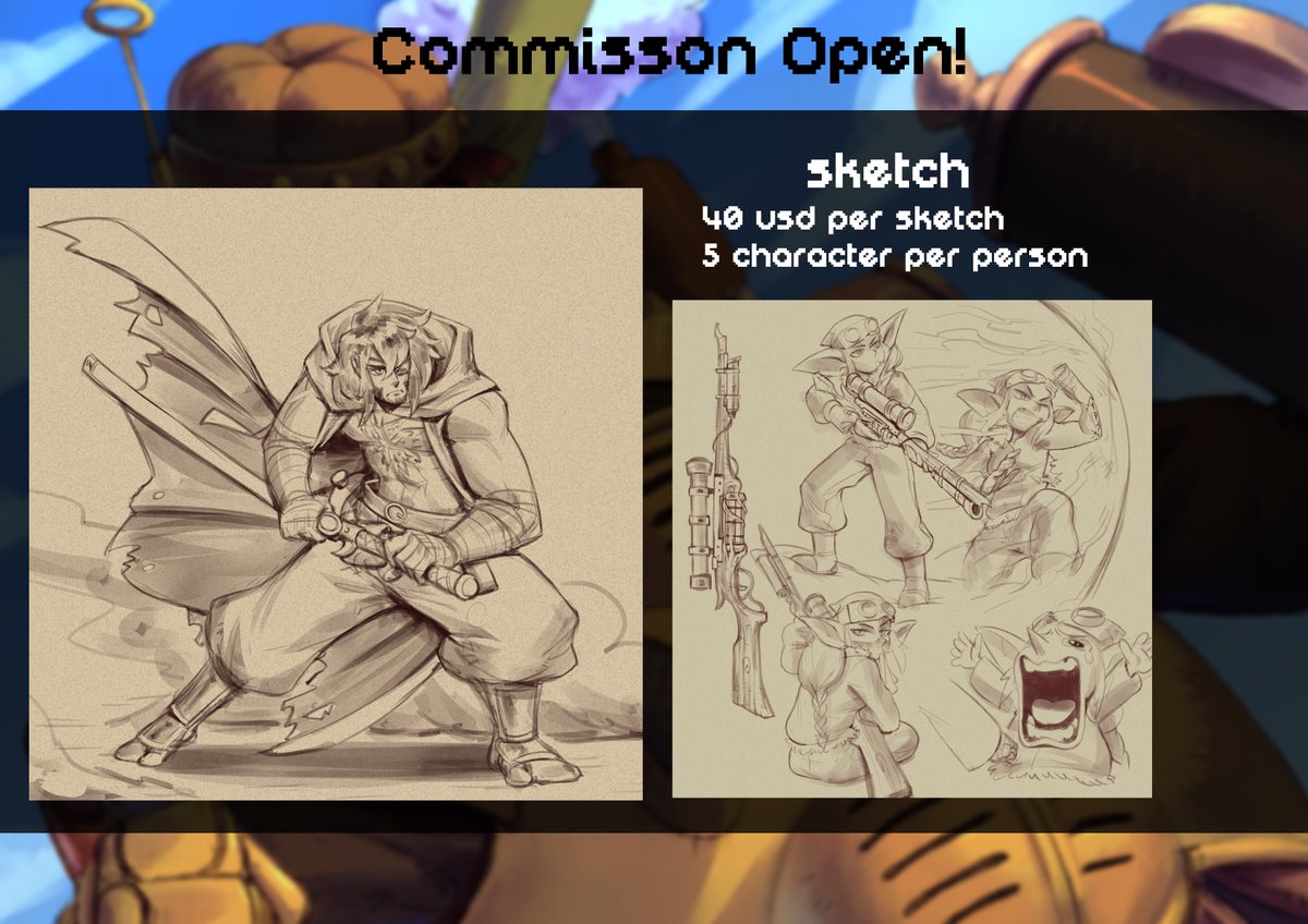 OCorvo_R's tweet image. COMMS OPEN!!!
updating the arts in my price list, the previous ones were a bit old and I thought it was time to make room for the new arts, those interested get in touch via DM or D1scord