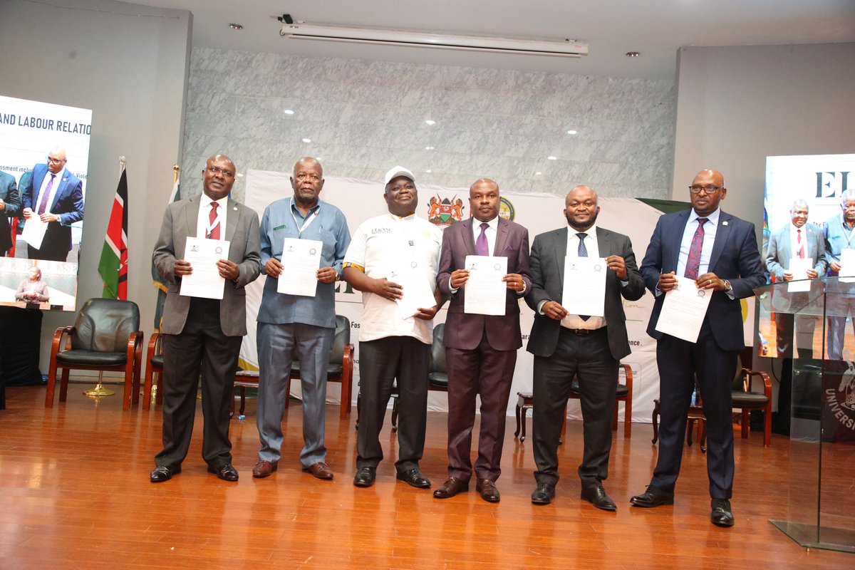 Kenyajudiciary's tweet photo. In the #ELRASE2 Communique, the stakeholders affirmed that:
a. On Understanding the scope of Convention No. 190, Recommendation No. 206 and the extent it is provided for in the Kenyan Constitution, statutes and policies, the Kenyan government to ensure that anti-harassment policies are implemented and enforced in all workplaces, including the informal sector.
b. Organizations should prioritize training and awareness campaigns to inform employees of their rights, reporting mechanisms and to tackle structural power inequalities.
c. Workplaces should promote gender parity, create a safe environment for reporting all forms of harassment, and promote continued advocacy and legal reforms, paired with cultural shifts in workplace dynamics which are essential to making significant strides towards eradicating workplace violence and harassment.
d. The Ministry of Labour and Social Protection to intensify labour administration and inspection to inform decision-making and to ensure non-discrimination and equality in the world of work.