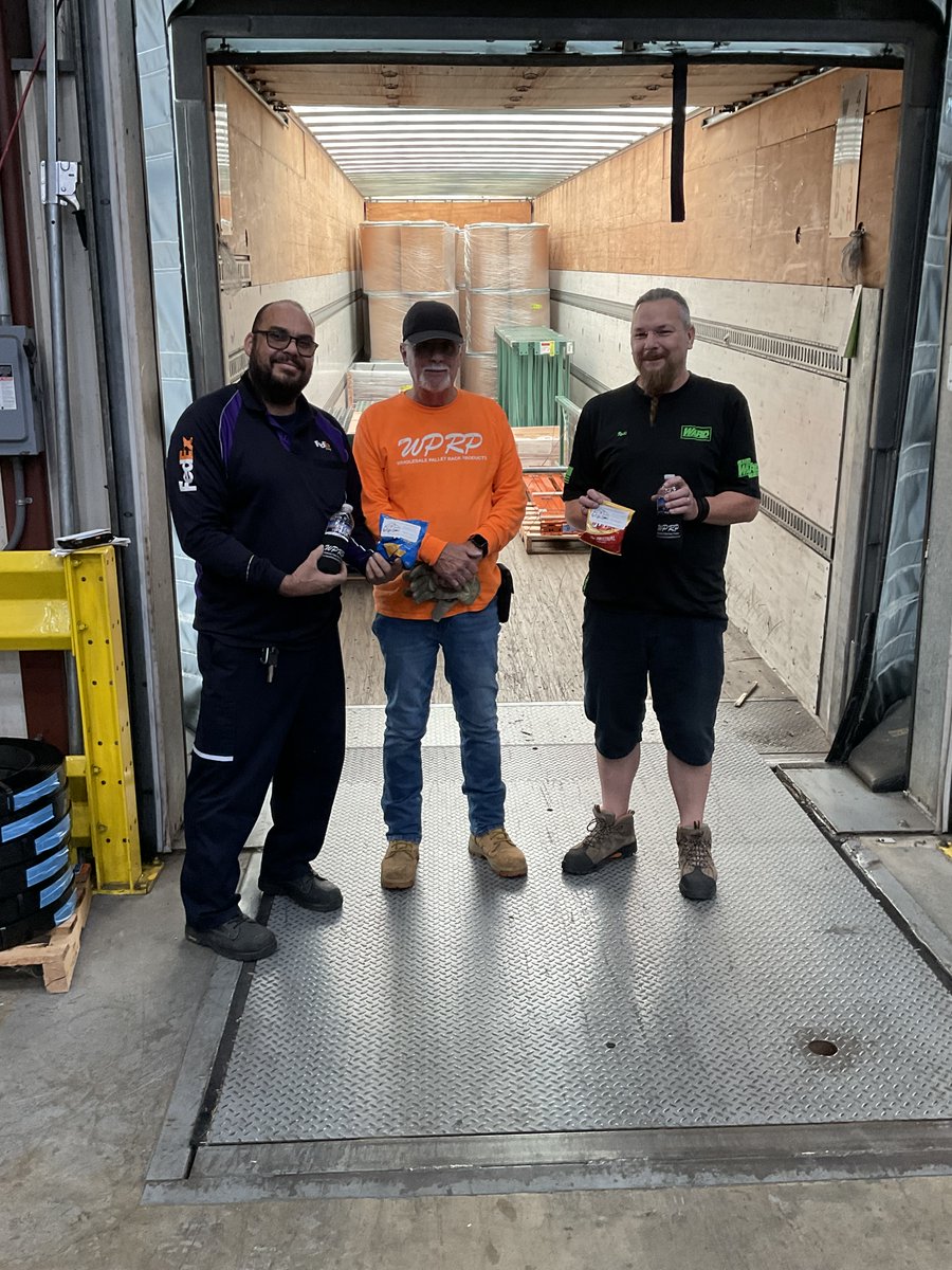Revving up the gratitude! WPRP is handing out food and drinks to drivers as we celebrate Truck Driver Appreciation Week.

Shoutout to the hard work and dedication of our supply chain heroes. Be sure to thank a trucker this week!

#thankatrucker #thankatruckdriver #ntdaw24 #wprp