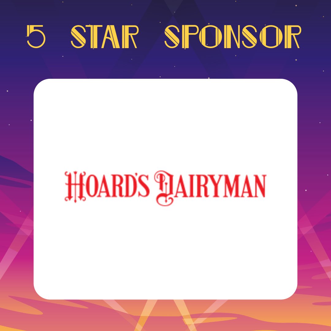 World Dairy Expo (@wdexpo) on Twitter photo Our next Five Star Sponsor is an avid media partner and longtime supporter of WDE - <a href="/HoardsDairyman/">Hoard's Dairyman</a>!
If you're a Commerical Exhibitor, make plans to attend the Commercial Exhibitor Party on Tuesday night, hosted by Hoard's Dairyman.
Thank you for your continuous support! Our next Five Star Sponsor is an avid media partner and longtime supporter of WDE - <a href="/HoardsDairyman/">Hoard's Dairyman</a>!
If you're a Commerical Exhibitor, make plans to attend the Commercial Exhibitor Party on Tuesday night, hosted by Hoard's Dairyman.
Thank you for your continuous support!