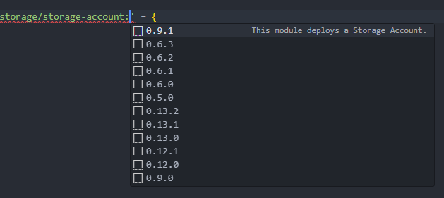 When working with Azure Verified Modules (#AVM), make sure to double check the latest module versions in the list, as there is a bug where the versions are not sorted correctly. 💡

You can track the bug on GitHub: github.com/Azure/Azure-Ve…
