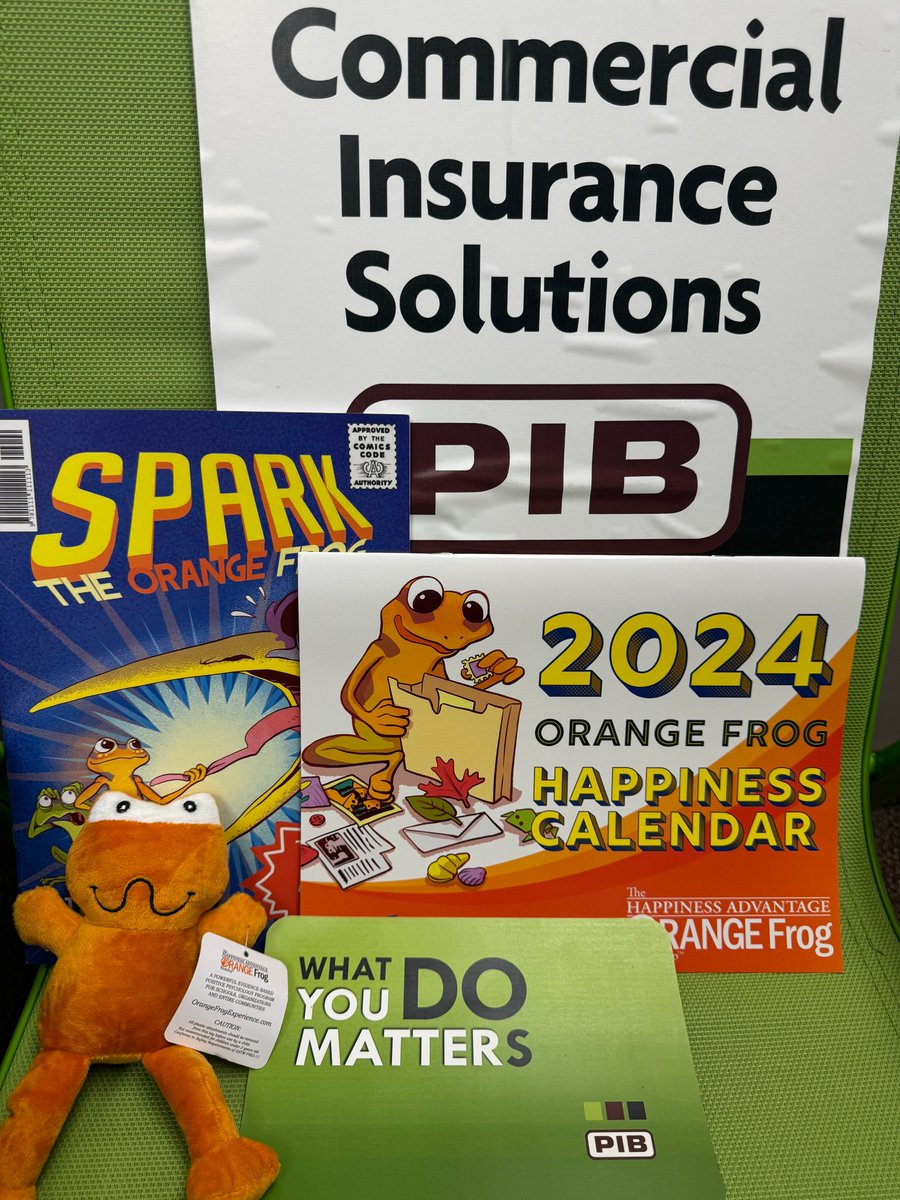 Thank you Robert Rice &amp;  @HeartlandMutual  Insurance for a positive break in our morning with Happiness Advantage! A mix of pay it forward, the power of positivity with our carrier partners, insureds &amp; our community. #SparkHappiness #IncreasePositivity 
orangefrogenterprise.com/workshop
