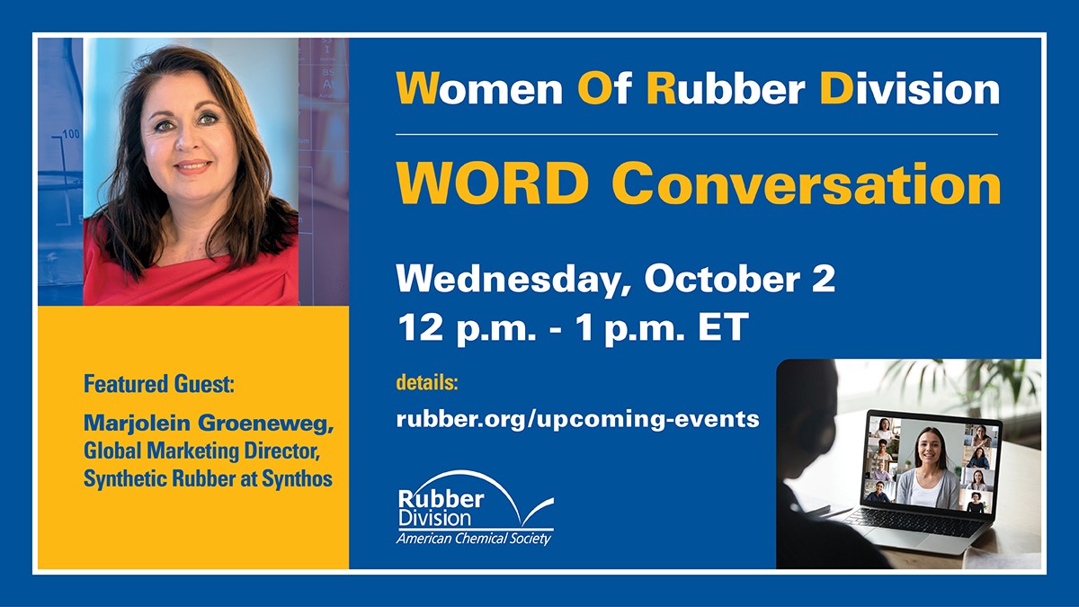 Rubber Division, ACS tweet media