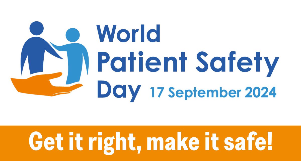 Thanks to all our hardworking staff on #WorldPatientSafetyDay2024