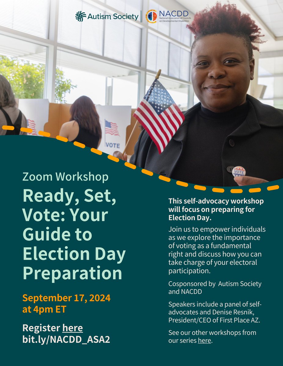 Please join us at our Voting Workshop today at 4pm ET. Register here. bit.ly/NACDD_ASA2