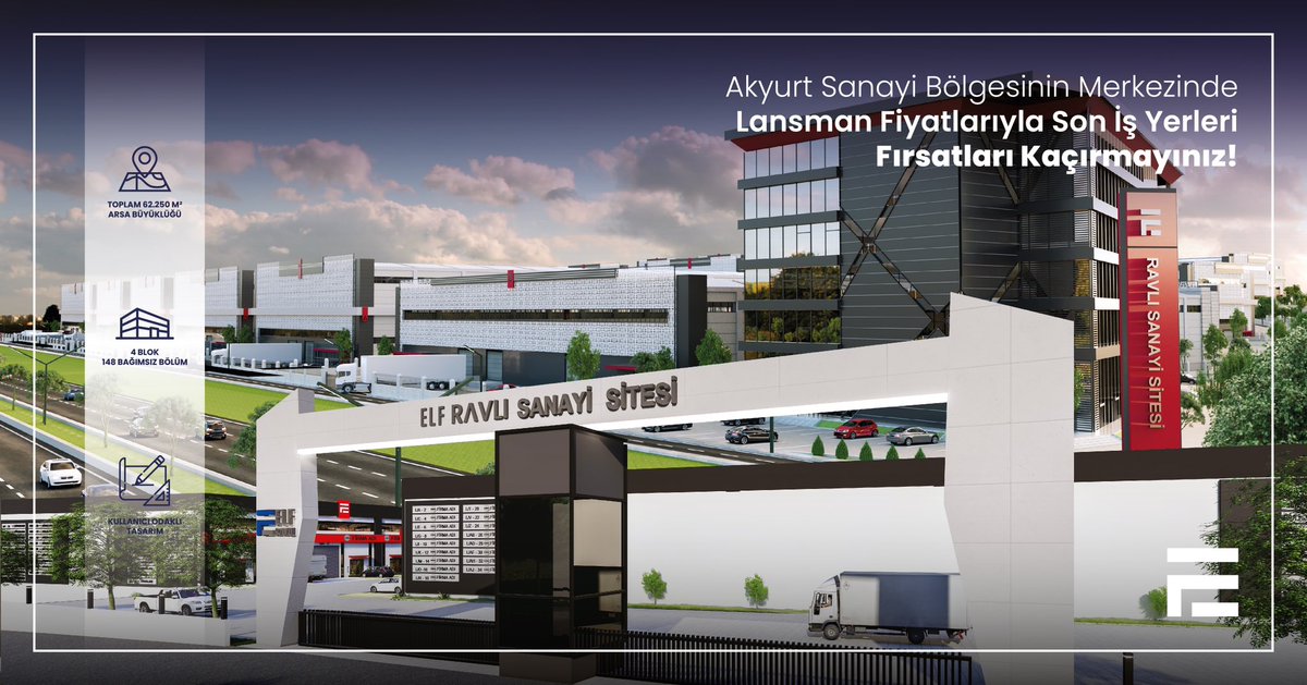 elfbeton's tweet photo. ‘Akyurt Sanayi Bölgesinin Merkezinde Lansman Fiyatlarıyla Son İş Yerleri Fırsatları Kaçırmayınız!’
https://t.co/oieYjigNEx
#elf #elfbeton #elfprefabrik #elfhome #elfravlı #prefabrik #prekast #fabrika #depo #ankaraprefabrik #savunma #mobilya #cam #metal #profil #üretim https://t.co/gw6RTc1D4t