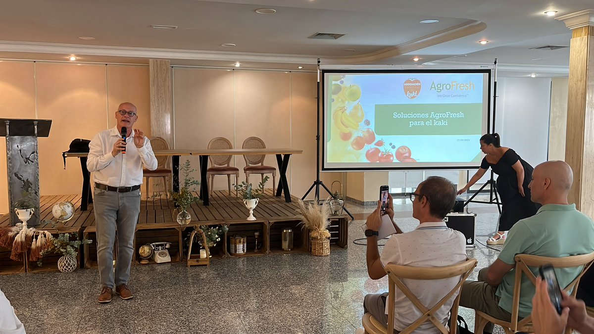 <a href="/aekakies/">Asociación Española del Kaki</a> 📣 <a href="/AgroFreshWorld/">AgroFresh</a> participa también en esta #JuntaGeneralAekaki, a la que trae sus soluciones #postcosecha. 

#SeLlamaKaki #Kaki