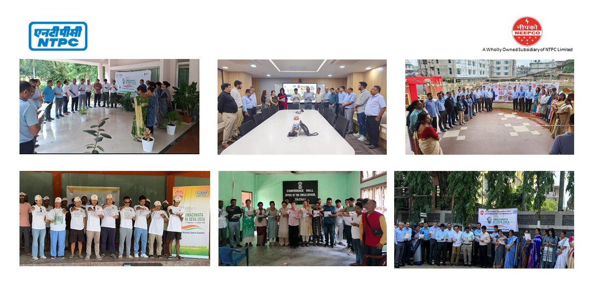 NEEPCOLtd's tweet image. #pledgetaking #SHS2024 #swachhatahiseva2024 #SwabhavSwachhata #SanskaarSwachhata #SwachhBharatSwasthBharat
#CleanIndiaGreenIndia
#swachhbharatrevolution
#Swachhagrahi
#cleanlinessisnexttogodliness #CommunityEngagement #TogetherWeCan @SwachhBharatGov @MoJSDDWS