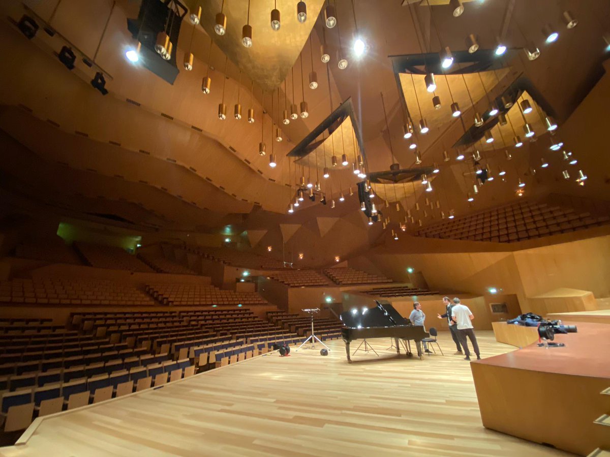 🔴 Avui comença l'enregistrament del que serà el primer treball discogràfic com a duet del violinista Joel Bardolet i el pianista <a href="/MHerediaPiano/">Marc Heredia Trechs</a> 🔝 Aviat us desvelarem el repertori d'aquest disc, de rellevant presència d'autoria contemporània i catalana.