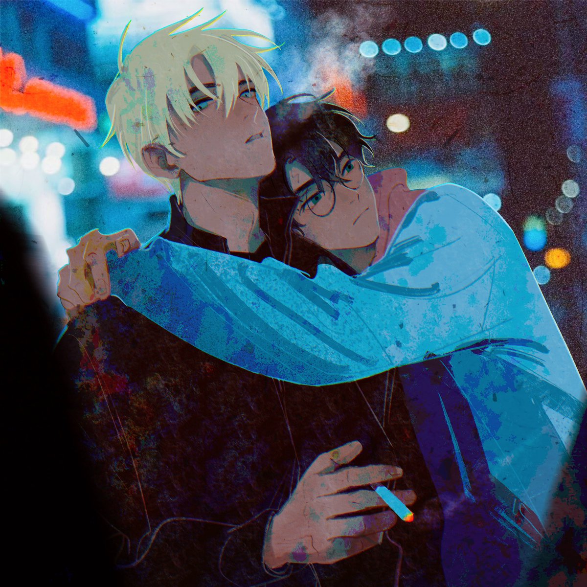 buon_compleanno's tweet photo. Metropolis night #drarry https://t.co/f8oMRhmiPT