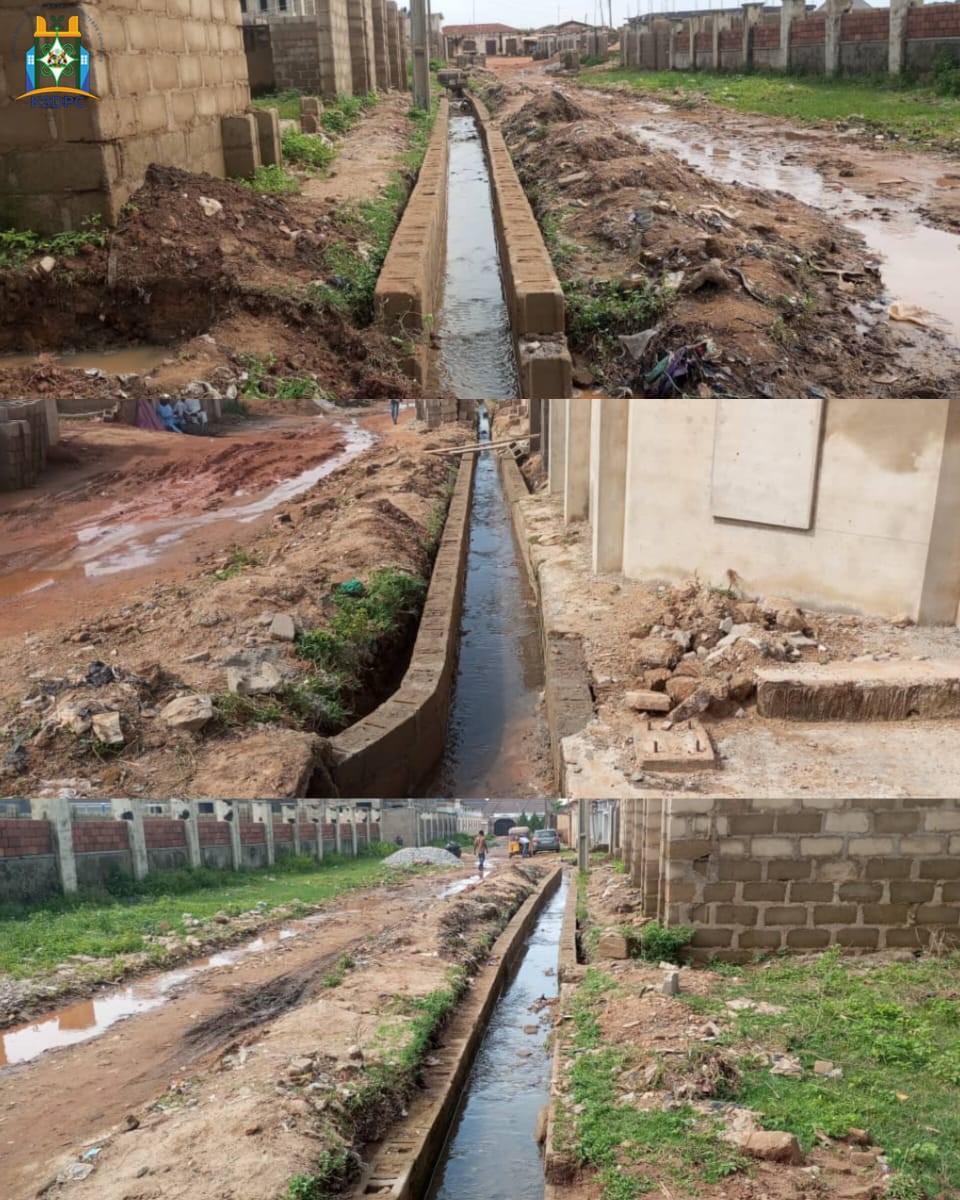 KSDPCLtd's tweet image. #OngoingWork
Infrastructure Development continues at the Malali Urban Renewal Site. Trench Excavation work is being done for drainage channels along Senegal Road, Namibia Close &amp;amp; Kenya drive with further blockwork being laid and solid filling at Gambia Crescent &amp;amp; Uganda Road.